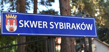 Otwarcie Skweru Sybiraków