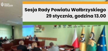XXI Sesja Rady Powiatu Wałbrzyskiego