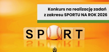 Konkurs na realizację zadań z zakresu sportu na rok 2026